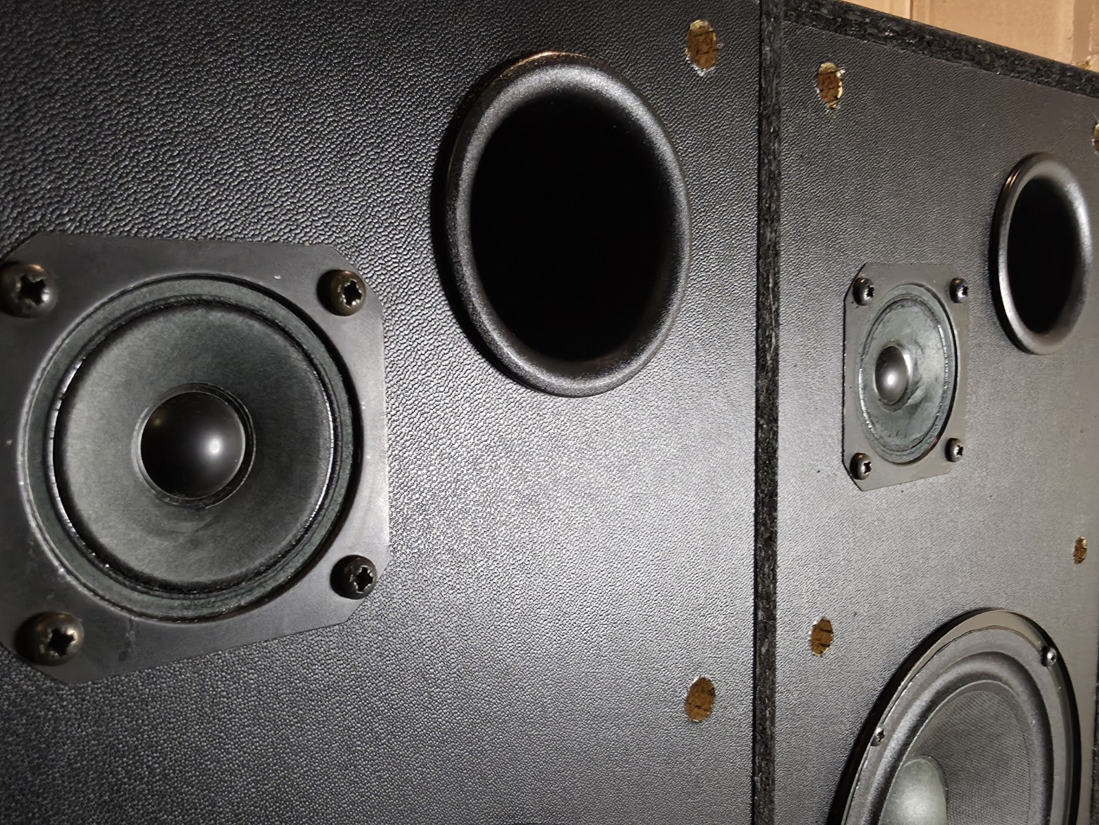 2-Way SONY SS-A300 Retro HiFi Stereo Bookshelf Stereo Speakers Sound System 60W - Image 5