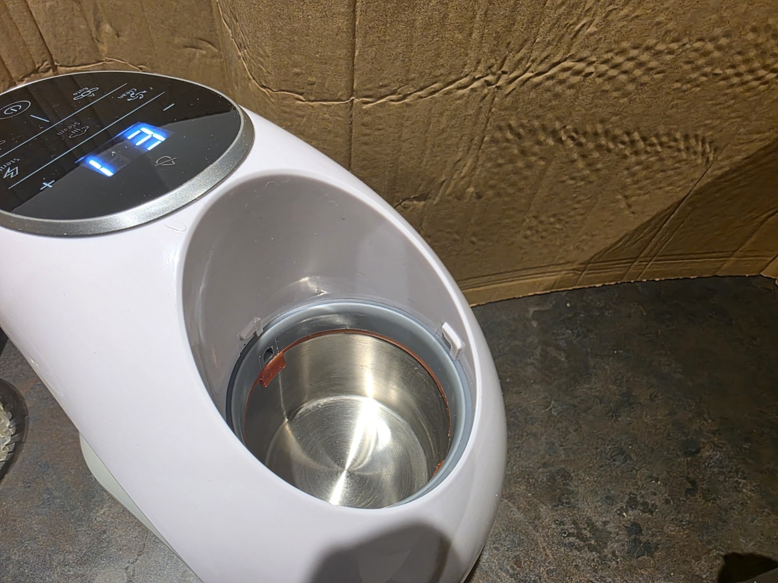 Evla Baby Food Maker Processor Steam & Blend Touch Screen + Accessories White - Image 9