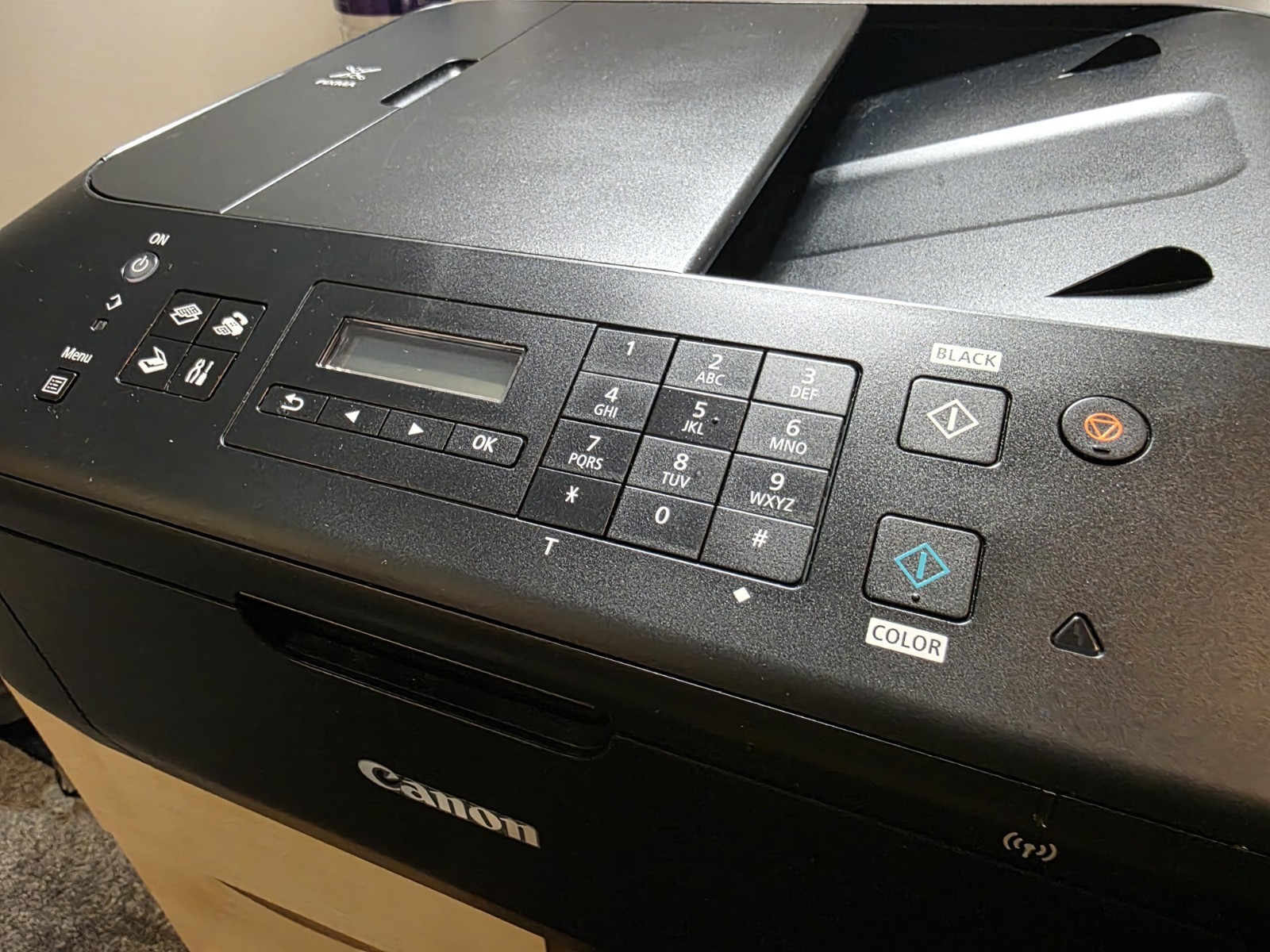 Canon K10400 Pixma Wireless LAN Color Printer Photocopier Scanner Black - Image 2