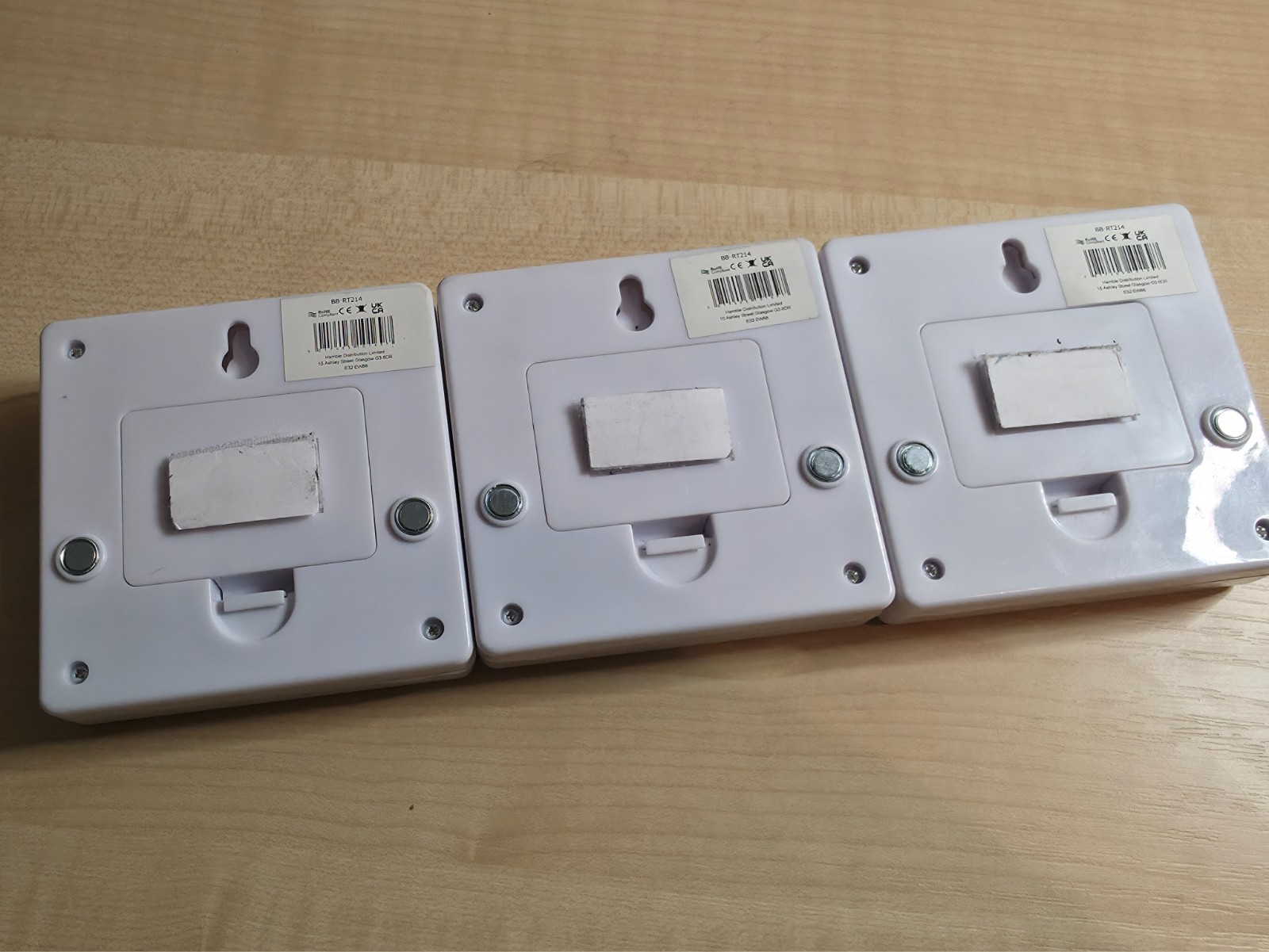 3X LED Lights Battery Push Bright Stick on For Kitchen Cabinet Cupboard Showcase - Image 6