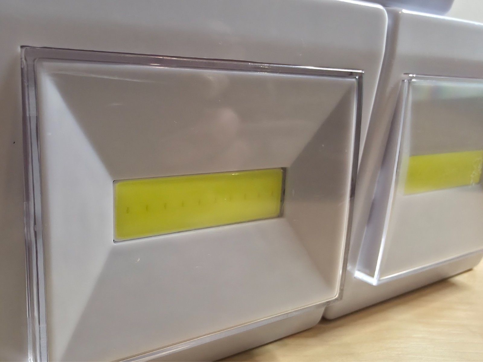 3X LED Lights Battery Push Bright Stick on For Kitchen Cabinet Cupboard Showcase - Image 7
