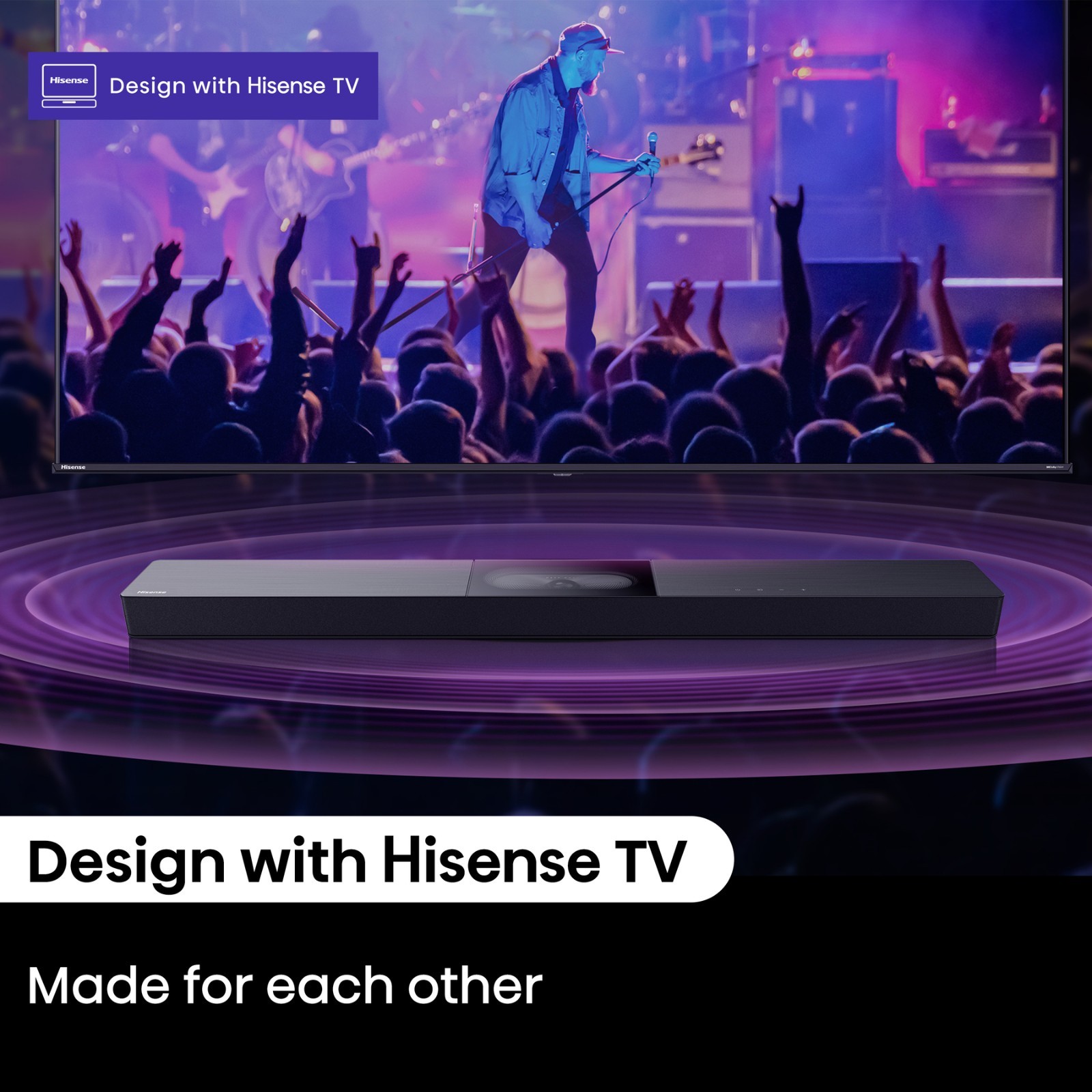 240W Hisense HS2000 2.1ch Soundbar Visual Built-Woofer DTS | Powerful Bass Audio - Image 10