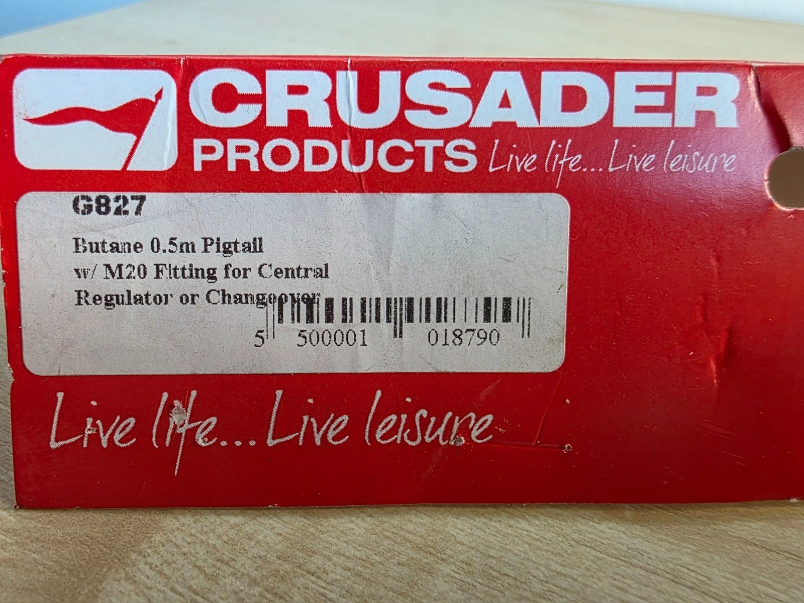 Butane 0.5m Pigtail Hose